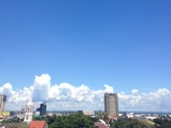 CEBU JICの寮から見える景色